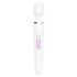 Satisfyer Wand-er Woman - vedenkestävä hierontavibraattori (valkoinen)