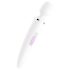 Satisfyer Wand-er Woman - vedenkestävä hierontavibraattori (valkoinen)