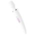 Satisfyer Wand-er Woman - vedenkestävä hierontavibraattori (valkoinen)