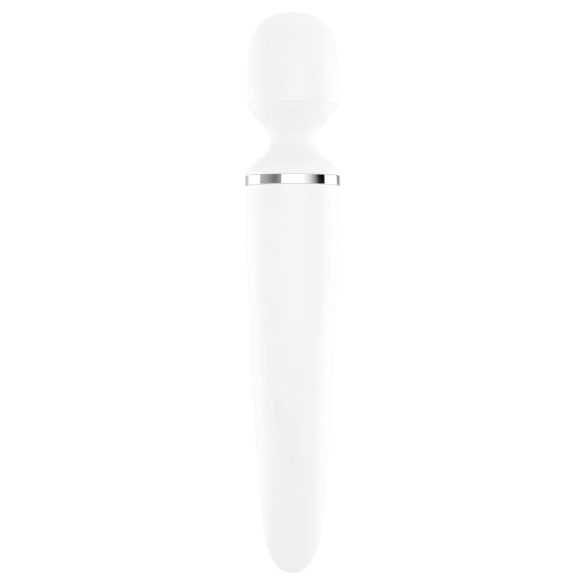 Satisfyer Wand-er Woman - vedenkestävä hierontavibraattori (valkoinen)