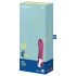 Satisfyer Big Heat - ladattava, lämmittävä G-pisteen vibraattori (punainen)