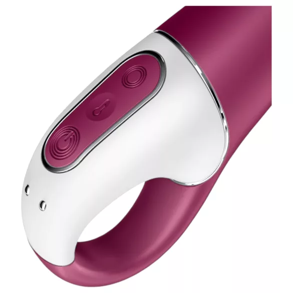 Satisfyer Hot Spot - ladattava lämmittävä G-pistevibraattori - punainen