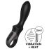 Satisfyer Heat Climax - älykäs lämmittävä anaalivibraattori (musta)
