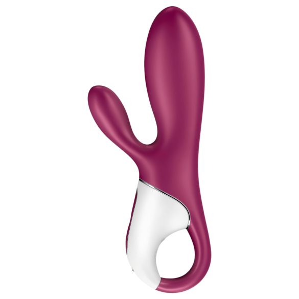 Satisfyer Hot Bunny - klitorisvibraattori kuumennuksella älytoiminto punainen