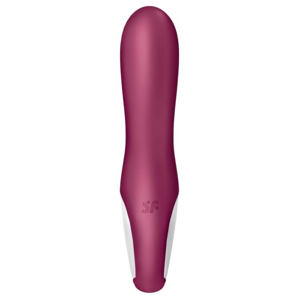 Satisfyer Hot Bunny - klitorisvibraattori kuumennuksella älytoiminto punainen