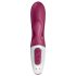 Satisfyer Hot Bunny - Älykäs lämmitettävä klitorisvibraattori (punainen)