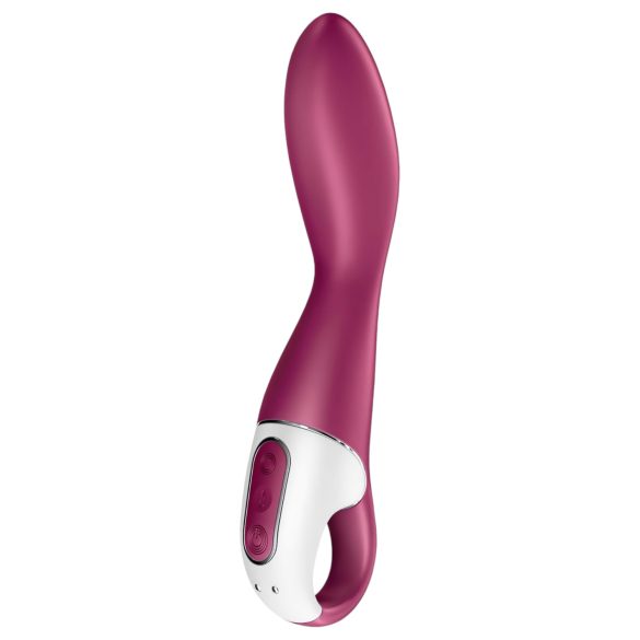 Satisfyer Heated Thrill - lämmitettävä älyvibraattori - punainen