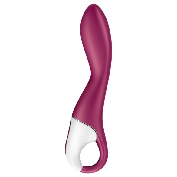 Satisfyer Heated Thrill - lämmitettävä älyvibraattori - punainen