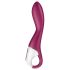 Satisfyer Heated Thrill - lämmitettävä älyvibraattori - punainen