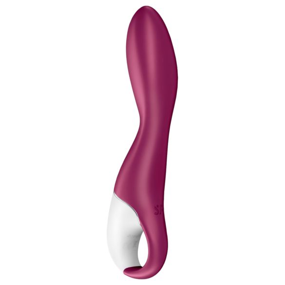 Satisfyer Heated Thrill - lämmitettävä älyvibraattori - punainen