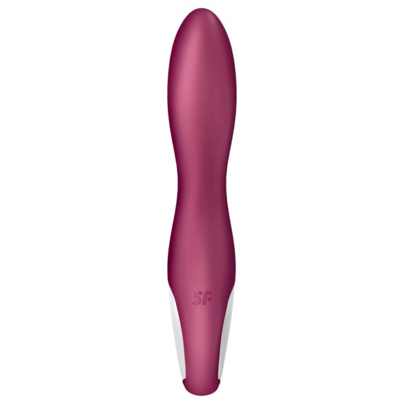 Satisfyer Heated Thrill - lämmitettävä älyvibraattori - punainen