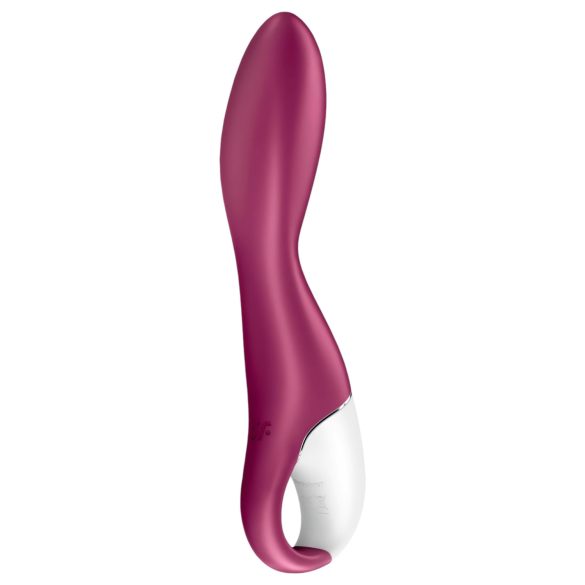 Satisfyer Heated Thrill - lämmitettävä älyvibraattori - punainen