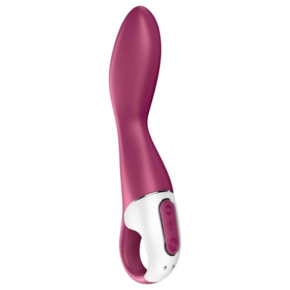 Satisfyer Heated Thrill - lämmitettävä älyvibraattori - punainen