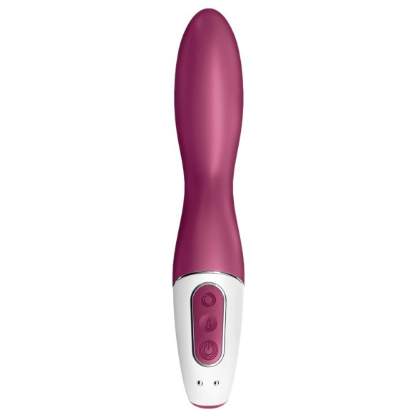 Satisfyer Heated Thrill - lämmitettävä älyvibraattori - punainen