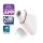 Satisfyer Love Triangle - älykäs ilmavärähtelyklitoriskiihotin (valkoinen)
