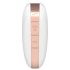 Satisfyer Love Triangle - älykäs ilmavärähtelyklitoriskiihotin (valkoinen)