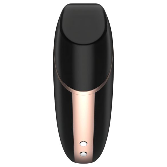Satisfyer Love Triangle - älykkäästi ohjattava klitoriskiihotin - musta