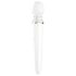 Satisfyer Double Wand-er - Älykäs vibraattori (valkoinen)