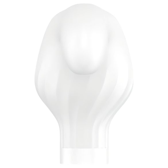 Satisfyer Double Wand-er - älykäs vibraattori hierontaan - valkoinen