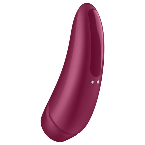 Satisfyer Curvy 1+ - älykkäästi ohjattava klitoriskiihotin - paineaalto