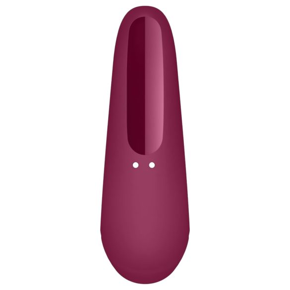 Satisfyer Curvy 1+ - älykkäästi ohjattava klitoriskiihotin - paineaalto
