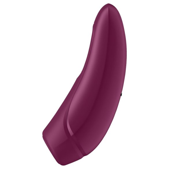 Satisfyer Curvy 1+ - älykkäästi ohjattava klitoriskiihotin - paineaalto
