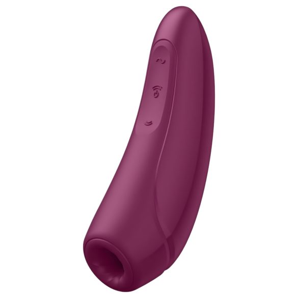 Satisfyer Curvy 1+ - älykkäästi ohjattava klitoriskiihotin - paineaalto