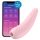Satisfyer Curvy 2+ - älykäs ilmanaalto-klitorisvibraattori (pinkki)