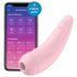 Satisfyer Curvy 2+ - älykäs ilmanaalto-klitorisvibraattori (pinkki)