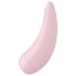 Satisfyer Curvy 2+ - älykäs ilmanaalto-klitorisvibraattori (pinkki)