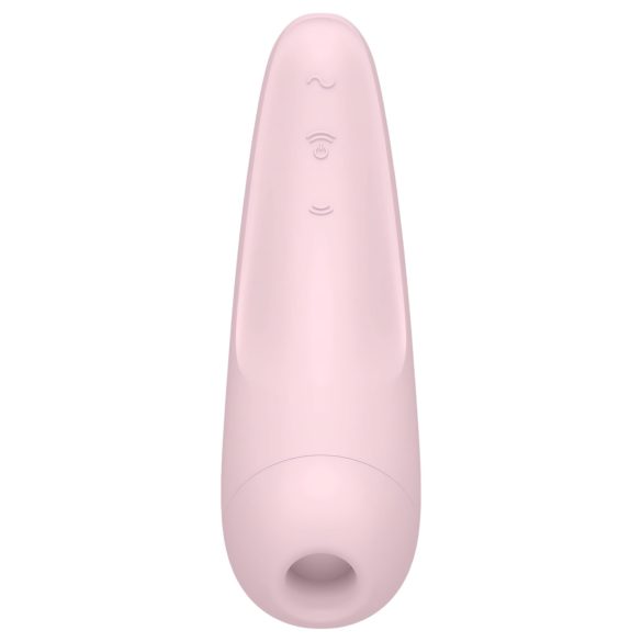 Satisfyer Curvy 2+ - älykkäästi ohjattava klitoriskiihotin - pinkki