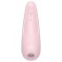 Satisfyer Curvy 2+ - älykäs ilmanaalto-klitorisvibraattori (pinkki)