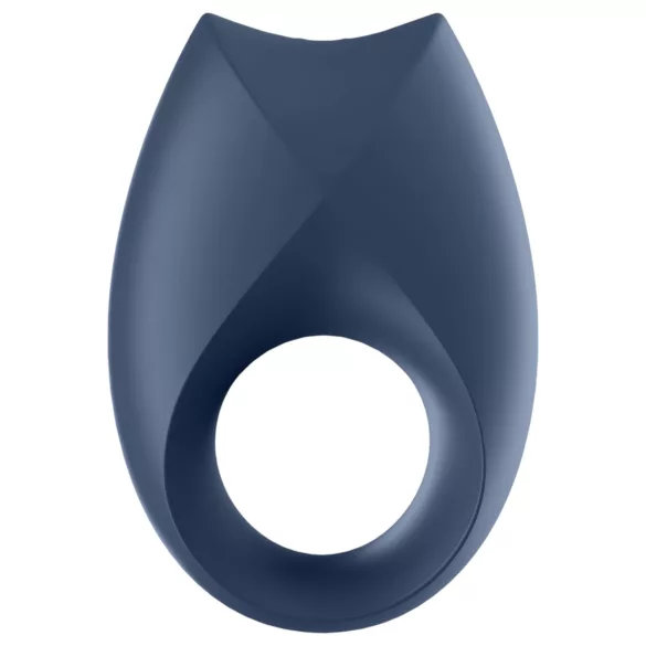 Satisfyer Royal One - älykkäästi värisevä penisrengas - sininen