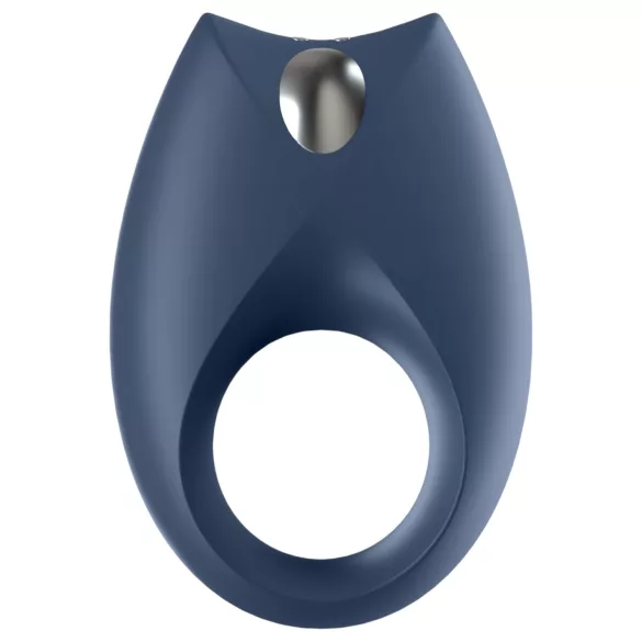 Satisfyer Royal One - älykkäästi värisevä penisrengas - sininen