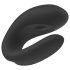 Satisfyer Double Joy - älykäs vedenpitävä parivibraattori (musta)