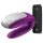 Satisfyer Double Fun - parivibraattori - Bluetooth - lila
