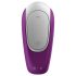 Satisfyer Double Fun - parivibraattori - Bluetooth - lila