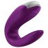 Satisfyer Double Fun - parivibraattori - Bluetooth - lila