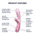 Satisfyer Hot Lover - älykäs vibraattori (pinkki)
