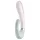 Satisfyer Heat Wave - Sovelluksella ohjattava lämmittävä vibraattori (minttu)