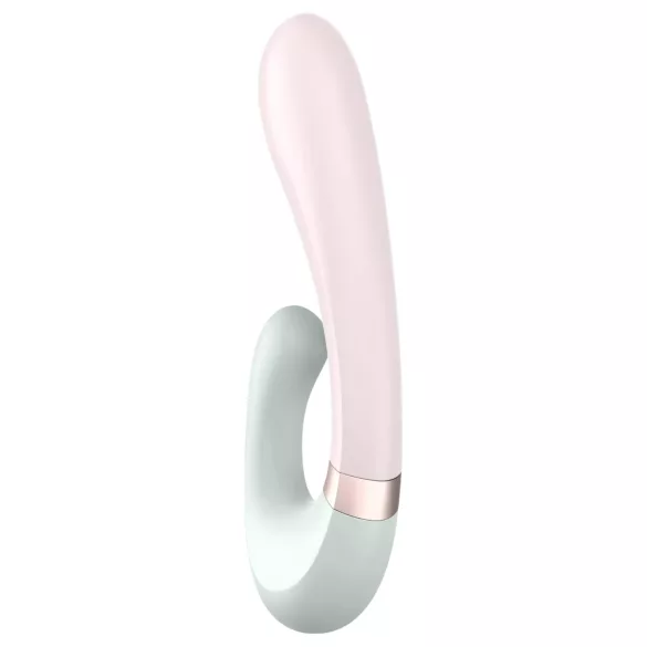 Satisfyer Heat Wave - Sovelluksella ohjattava lämmittävä vibraattori (minttu)
