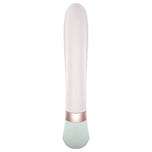 Satisfyer Heat Wave - Sovelluksella ohjattava lämmittävä vibraattori (minttu)