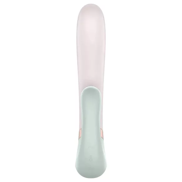 Satisfyer Heat Wave - Sovelluksella ohjattava lämmittävä vibraattori (minttu)
