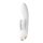 Satisfyer Double Flex - älykäs klitoriskiihottimella varustettu vibraattori (valkoinen)