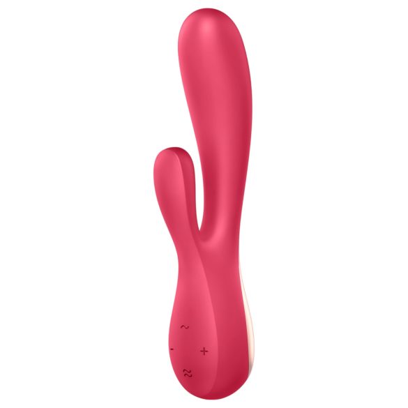 Satisfyer Mono Flex - älyvibraattori - vesitiivis - punainen