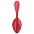 Satisfyer Shiny Petal – langaton värisevä muna (punainen)