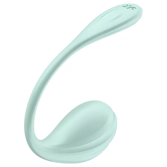 Satisfyer - vibraatiomuna älytoiminto - sileä pinta - vihreä