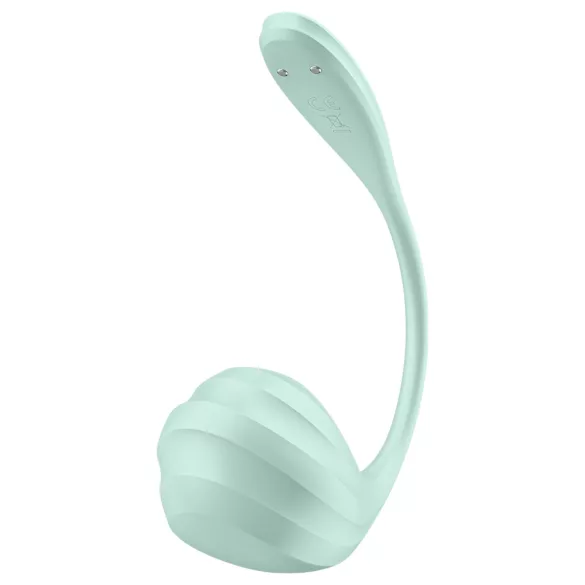 Satisfyer - vibraatiomuna älytoiminto - sileä pinta - vihreä