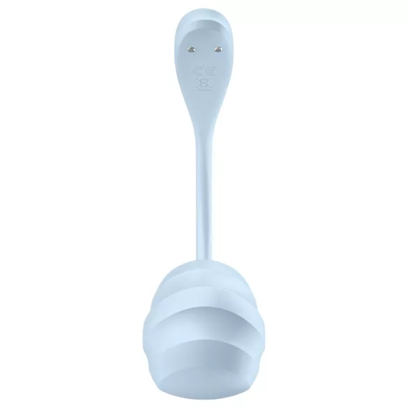 Satisfyer Smooth Petal - vibraatiomuna kaukosäätimellä - sininen