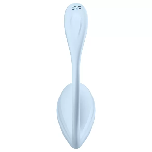 Satisfyer Smooth Petal - vibraatiomuna kaukosäätimellä - sininen